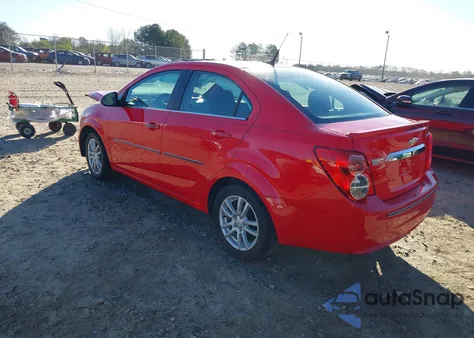 2014 Chevrolet Sonic Lt из США, поврежденный, VIN 1G1JC5SH3E4123408